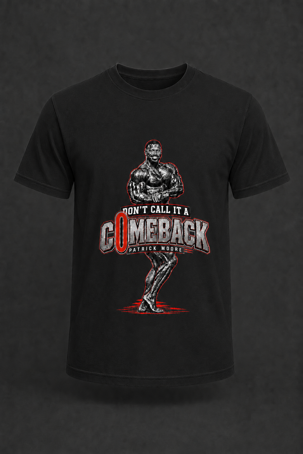 Olympia Comeback Black Tee